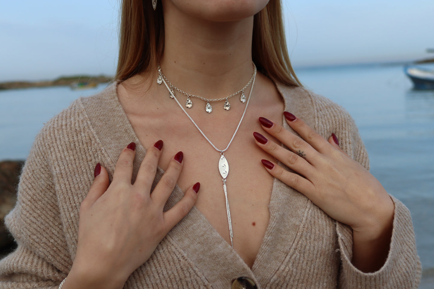 TEAR DROPS NECKLACE