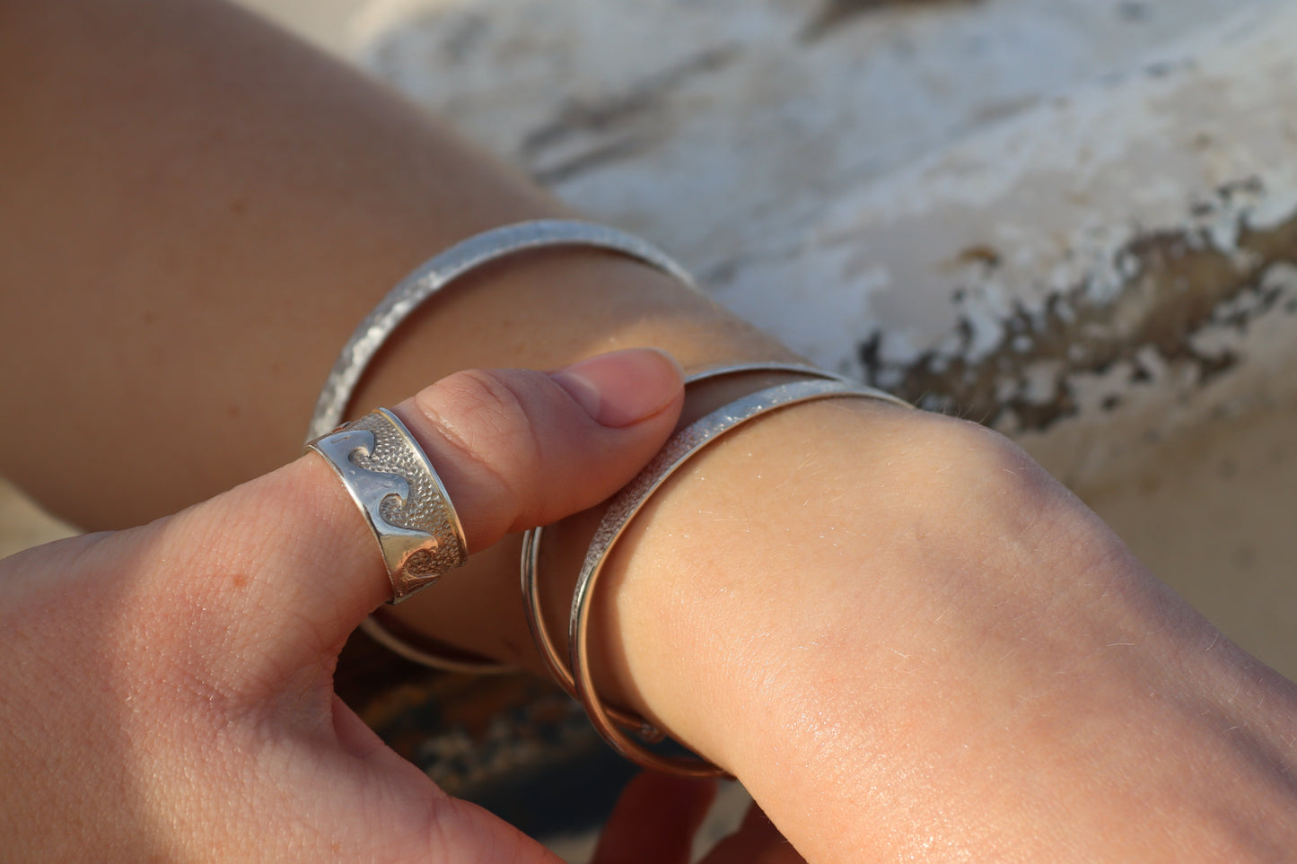 WAVE AFTER WAVE RING