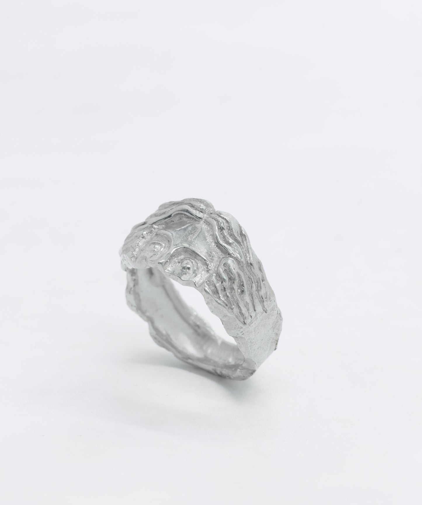 BROKEN STATUE FACE RING