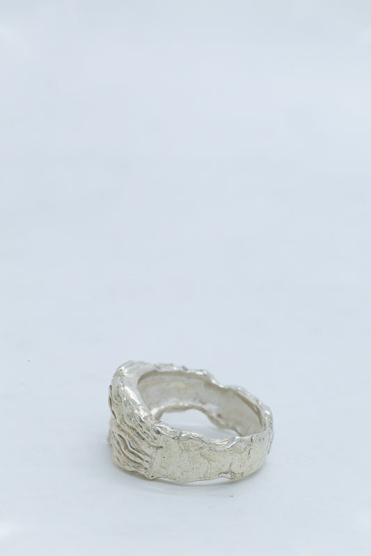 BROKEN STATUE FACE RING