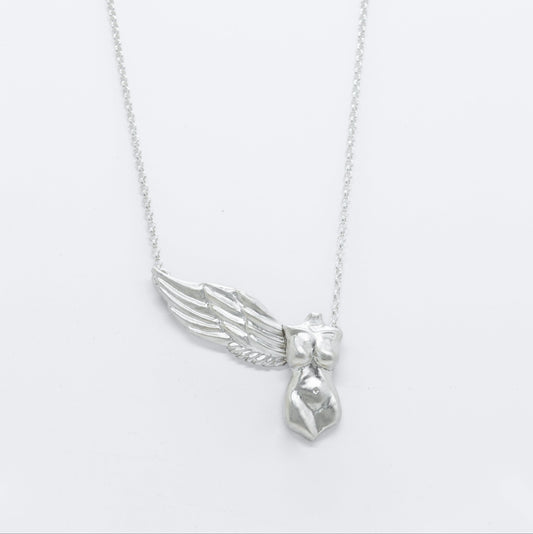 BROKEN FEMINA STATUE NECKLACE